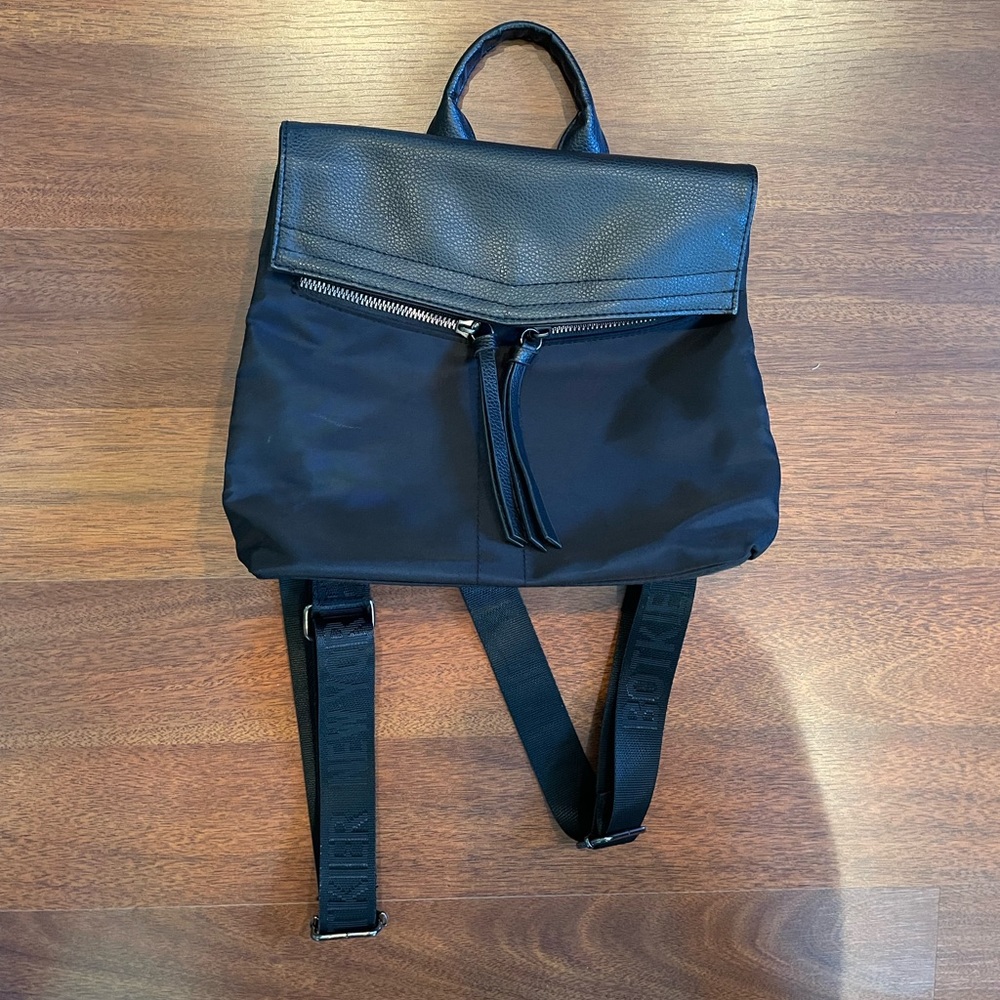 Botkier Mini Small Backpack With Front Pockets Bl… - image 1